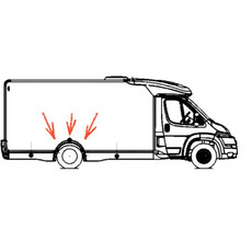 Miniature Carénage de passage de roue N° 1