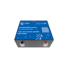 Miniature Batterie Lithium Sous Siège de 12.8V 200Ah LiFePO4 Smart BMS Avec Bluetooth et chauffage intégré - ULTIMATRON N° 8