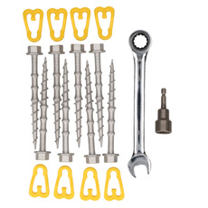 Miniature Piquets de tente - 15cm à visser - Alu-Camp (lot de 8) - HABA - N° 4