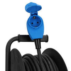 Miniature Enrouleur 25m - avec fiche CEE et prise coudée - HABA N° 2