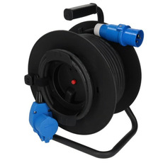 Miniature Enrouleur 25m - avec fiche CEE et prise coudée - HABA N° 3