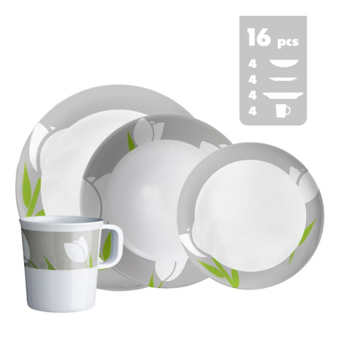 Set de vaisselle - TULIP - BRUNNER -