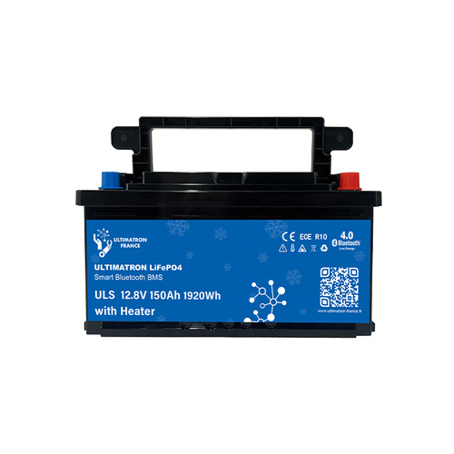 Batterie Lithium 150Ah 12V LiFePO4 sous le siège-Bluetooth-BMS-CHAUFFANTE Ultimatron Batterie Lithium 150Ah 12V LiFePO4 sous le siège-Bluetooth-BMS-CHAUFFANTE Ultimatron