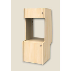 Miniature Meuble frigo pour VW T5/T6 – grande unité arrière avec rangement et espace réfrigérateur 50L N° 0