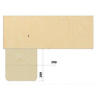 Miniature Pack complet aménagement - lit peigne avec matelas + meuble cuisine + meuble frigo N° 10