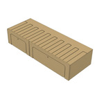 Miniature Pack complet aménagement - lit peigne avec matelas + meuble cuisine + meuble frigo N° 19