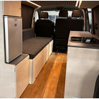 Miniature Pack complet aménagement - lit peigne avec matelas + meuble cuisine + meuble frigo N° 21