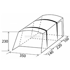Miniature Auvent gonflable ADVANTOURER - BRUNNER N° 4 Miniature Auvent gonflable ADVANTOURER - BRUNNER N° 4