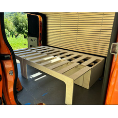 Miniature Lit peigne modulable en bois de peuplier + MATELAS – 120x190 - CONFORT ABSOLU N° 11