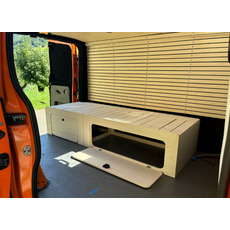 Miniature Lit peigne modulable en bois de peuplier + MATELAS – 120x190 - CONFORT ABSOLU N° 8