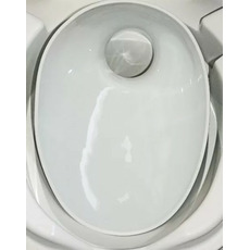 Miniature KIT Installation + INSERT porcelaine TWUSCH pour WC - Thetford N° 6