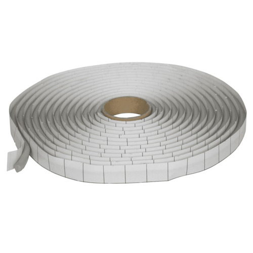 ATTENTION Produit Reconditionné - SikaLastomer-831E Gris Mastic en bande Largeur 12mm x Epaisseur 3mm Rouleau de 12 Mètres - SIKA V (PETIT)