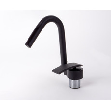 Miniature ROBINET MITIGEUR RABATTABLE NOIR - ARGO - N° 4