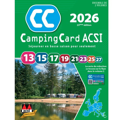 GUIDE ACSI CAMPING & AIRES DE CAMPING CAR - 2026