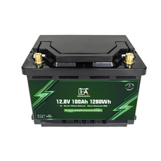 Miniature Batterie au lithium IA (sous siège) SERIES LiFePO4 12 V 100 Ah LN3 Smart BMS avec Bluetooth - IDEALAKKU N° 1