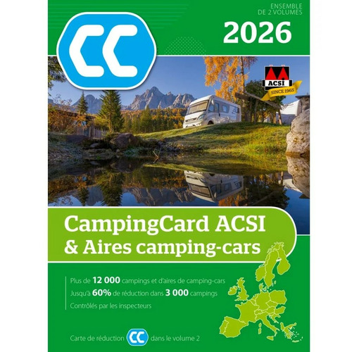 GUIDE CAMPING & AIRES DE CAMPING CAR + CARTE ACSI 2026 - 2026