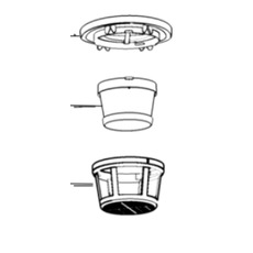 Miniature FILTRE ASPIRATEUR 12-220V DUST - INCASA N° 1 Miniature FILTRE ASPIRATEUR 12-220V DUST - INCASA N° 1