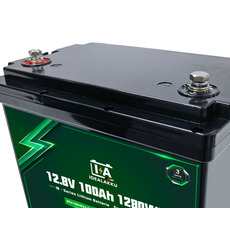 Miniature Batterie au lithium IB SERIES LiFePO4 12 V 100 Ah Smart BMS avec Bluetooth - IDEALAKKU N° 2