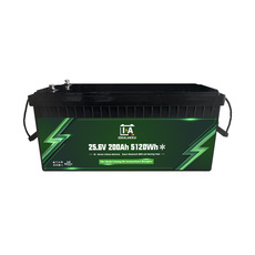 Miniature Batterie au lithium IB SERIES LiFePO4 24 V 200 Ah Smart BMS avec Bluetooth CHAUFFANTE - IDEALAKKU N° 5