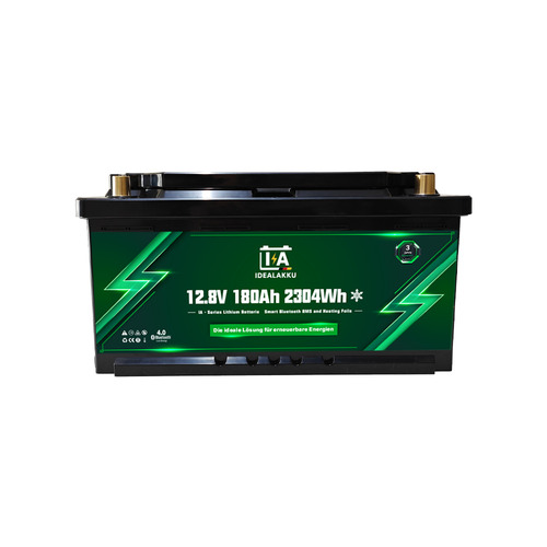 Batterie au lithium IA (sous siège) SERIES LiFePO4 12 V 180 Ah Smart BMS avec Bluetooth CHAUFFANTE- IDEALAKKU Batterie au lithium IA (sous siège) SERIES LiFePO4 12 V 180 Ah Smart BMS avec Bluetooth CHAUFFANTE- IDEALAKKU