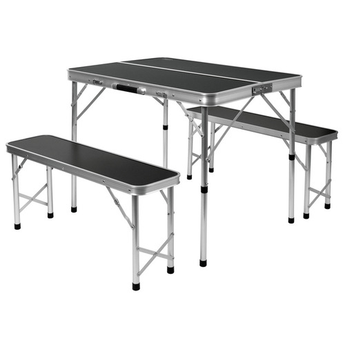 ATTENTION Produit Reconditionné TABLE VALISE AVEC 2 BANCS PICKNICK - CAMP 4
