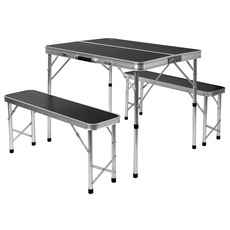 Miniature ATTENTION Produit Reconditionné TABLE VALISE AVEC 2 BANCS PICKNICK - CAMP 4 N° 0