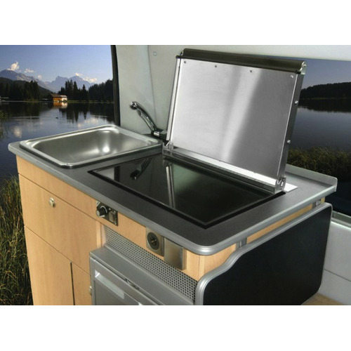 Plaque de cuisson avec chauffage intégré XC Duo + Kit d’installation INCLUS - WALLAS