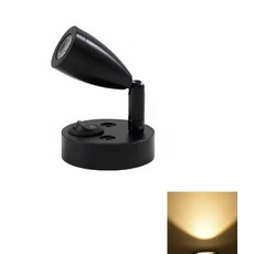 Miniature Lampe de lecture LED 12V avec interrupteur et tête orientable 360° - NOIRE - LUMIERE CHAUDE N° 3