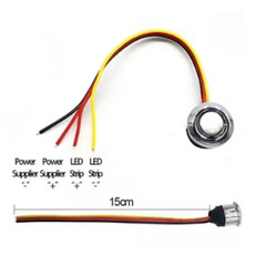 Miniature Interrupteur LED tactile encastrable à variateur intégré N° 3