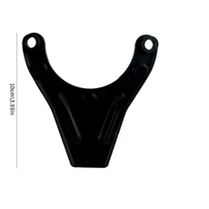 Miniature Déflecteur plastique pour évacuation de condensats chauffage gasoil - NOIR N° 2