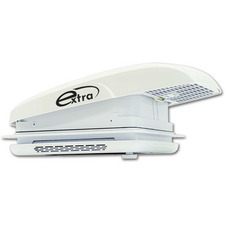 Miniature Lanterneau 40x40 motorisé avec ventilation intégrée, store et moustiquaire - BLANC - EXTRAFAN N° 0