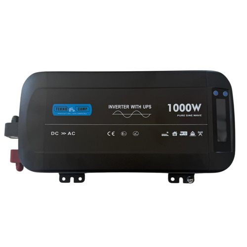 Convertisseur 12 Volts / 230 Volts 1000 Watts PUR SINUS - TEKNO CAMP