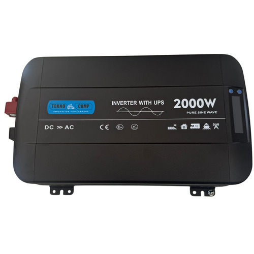 Convertisseur 12 Volts / 230 Volts 2000 Watts PUR SINUS - TEKNO CAMP