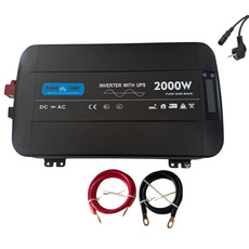 Miniature Convertisseur 12 Volts / 230 Volts 2000 Watts PUR SINUS - TEKNO CAMP N° 1