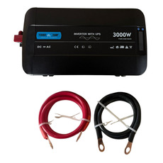 Miniature Convertisseur 12 Volts / 230 Volts 3000 Watts PUR SINUS - TEKNO CAMP N° 1