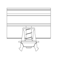 Miniature Bride extérieure universelle (30 à 42mm) - K2 N° 1