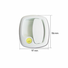 Miniature ATTENTION Produit Reconditionné POIGNEE EXTERNE NEW SYSTEM BLANCHE - FAP N° 1