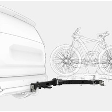 Miniature Bras pivotant porte-vélos- OUVERTURE A DROITE (Coté passager) - SKEP N° 9