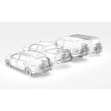 Miniature Bras pivotant porte-vélos- OUVERTURE A GAUCHE (Coté conducteur) - SKEP N° 4