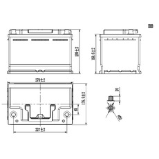 Miniature Batterie Lithium LIFEPO4 100 AH - 1280 WH - CARBEST - N° 2