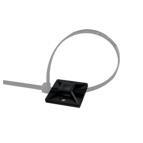 Base adhésive pour collier de serrage - Lot de 50 - CARBEST -