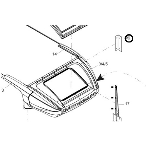 Profil cornière aluminium 6 m pour camping-cars Challenger profilés - TRIGANO
