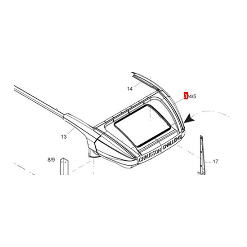 1 TOIT SMC PROFILES FIAT BLANC 249 - TRIGANO