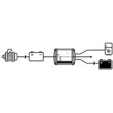 Miniature CHARGEUR BOOSTER DC-DC 40 + 18A - CARBEST - N° 1