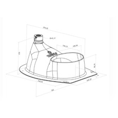 Miniature ATTENTION Produit Reconditionné Séparateur d’urine pour toilettes sèches (gris) - TROBOLO N° 1