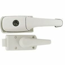 Miniature Serrure Zadi Roulotte Droite Blanc/Gris N° 0 Miniature Serrure Zadi Roulotte Droite Blanc/Gris N° 0