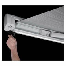 Miniature Rail d'auvent pour Omnistor 5200 - 450 - ANTHRACITE N° 1