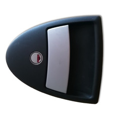 Miniature ATTENTION Produit Reconditionné - SERRURE EXTERIEURE TRIANGULAIRE NOIRE - FAP N° 0