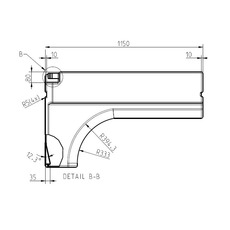 Miniature Réservoir eau propre passage de roue 100 litres - FUSION N° 3
