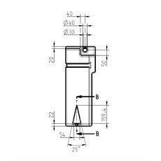 Miniature Réservoir eau propre passage de roue 100 litres - FUSION N° 4